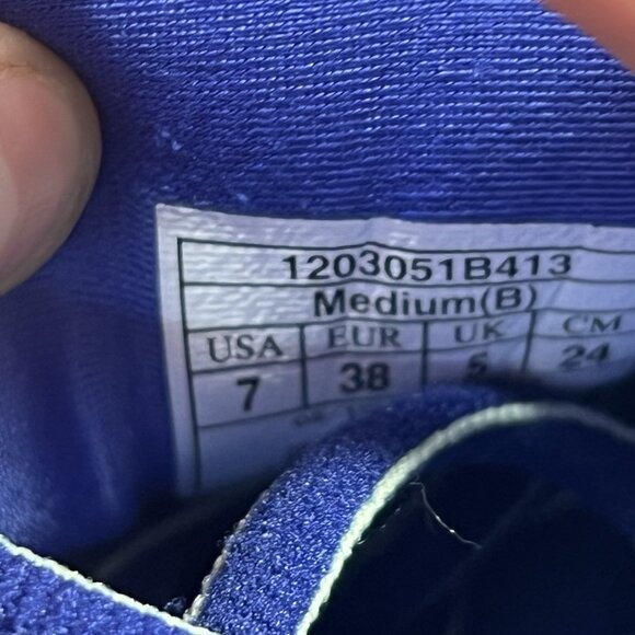 Brooks Ghost 12 Womens Size 7 Running Shoes Athletic Sneakers Blue - Picture 10 of 10